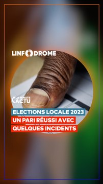 Elections locales 2023 : un pari réussi avec quelques incidents