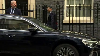 Sunak travels to Parliament for Prime Minister’s Questions