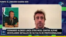 Fernando Alonso lanza otro misil contra Alpine desvelando detalles de su falta de profesionalidad