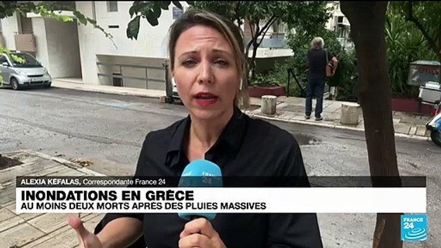 Inondations en Grèce : la tempête Daniel fait au moins deux morts
