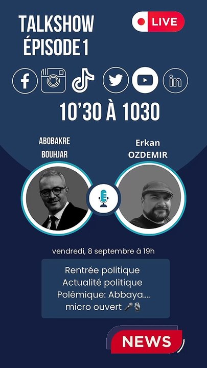 Talk-show 10’30 à 1030