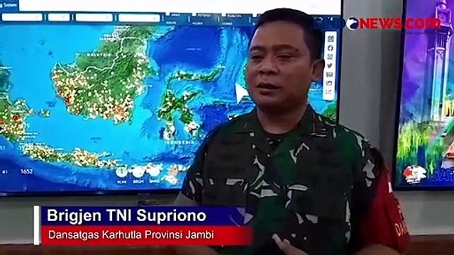 Kabut Asap Pekat Selimuti Kota Jambi Berasal dari Sumatra Selatan