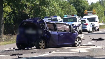 Wypadek na krajowej "dwójce"