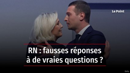 RN : fausses réponses à de vraies questions ?