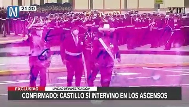Confirman que Pedro Castillo ordené cambios en las FFAA.