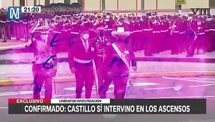 Confirman que Pedro Castillo ordené cambios en las FFAA.