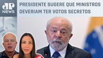 Entidades do direito criticam Lula por propor sigilo ao STF; Amanda Klein e Motta analisam