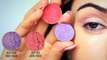 Beginners Eye Makeup Tutorial Using Purple Eyeshadow | How To Apply Eyeshadow & Glitter