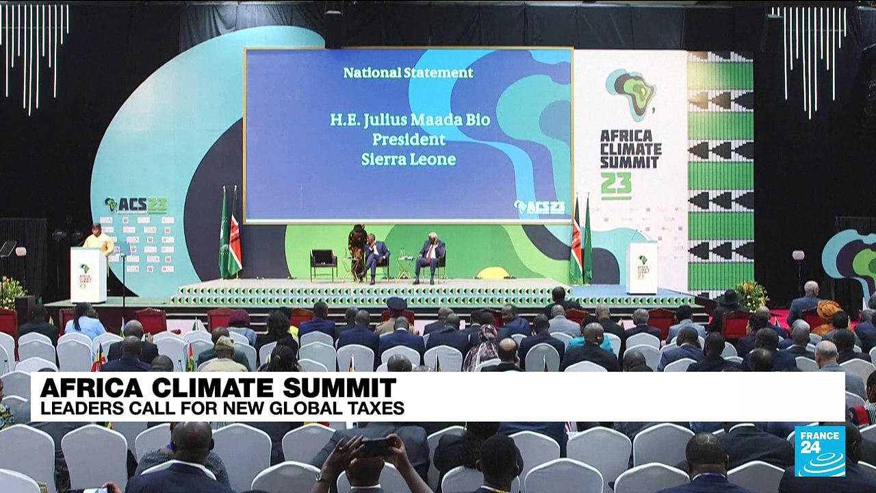 African leaders demand global finance reforms in climate declaration