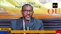 #HAITI|DEKANTE| Dr. Harrisson Ernest, Pdt du Parti 