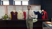 We visited McTear’s auction house in Glasgow to view the Bertie Auld football shirt collection