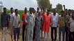 नहरी पानी की मांग को लेकर किसानों ने किया प्रदर्शन-video