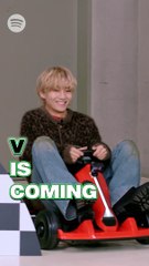 BTSV at Spotify Games | V is all acceleration no brakes V Layover V Slow Dancing