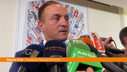 Cirio "Tragedia di Brandizzo è ferita che colpisce tutto il Piemonte"