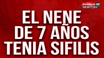 Violó a su hijastro de siete años y lo contagió de sífilis