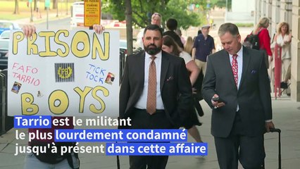 Attaque du Capitole: l'ex-chef d'un groupe d'extrême droite condamné à 22 ans de prison