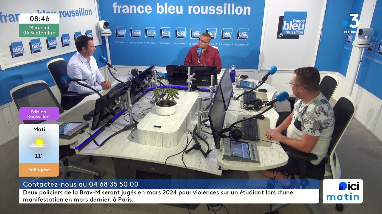Nefiach DJ Académie sur France Bleu Roussillon