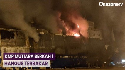 Kapal Terbakar, Ratusan Penumpang Termasuk Anak-Anak Terlantar di Pelabuhan Indah Kiat
