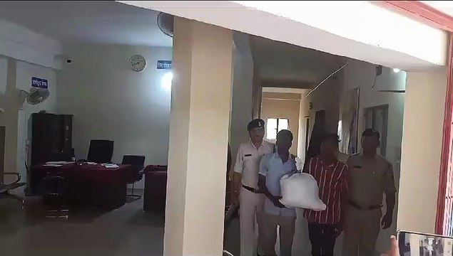 ७ किलो गांजा के साथ दो आरोपी चढ़े पुलिस के हत्थे
