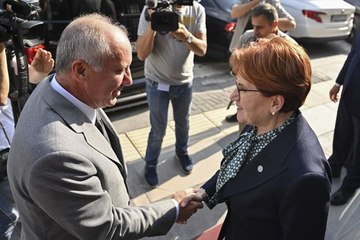 Muharrem İnce, Meral Akşener'i ziyaret etti