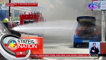 Kotse, nasunog | SONA