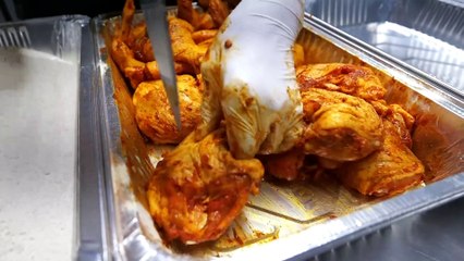 American Food - The BEST FRIED CHICKEN AND WAFFLES in New York City! Amy Ruth's Harlem NYC