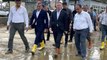 İstanbul Valisi Davut Gül Halkalı Gümrük'te Sel İncelemesi Yaptı