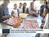 Más de 100 hijos de trabajadores del Inces Apure disfrutaron del Plan Vacacional de aprendizaje
