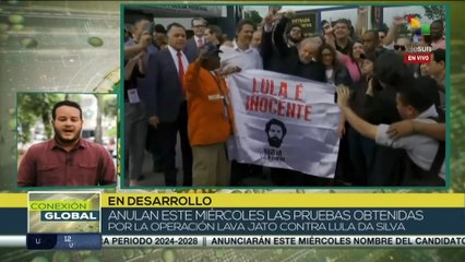 Brasil: Anulan pruebas de la operación Lava Jato contra Lula da Silva