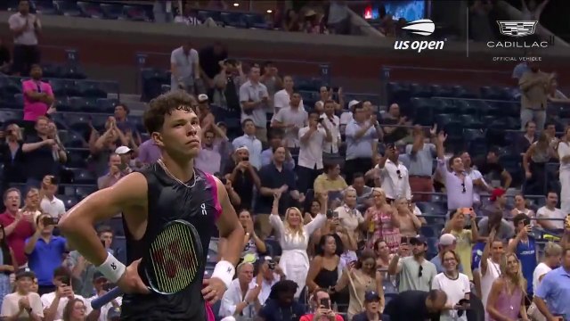 Frances Tiafoe vs. Ben Shelton Highlights _ 2023 US Open Quarterfinal