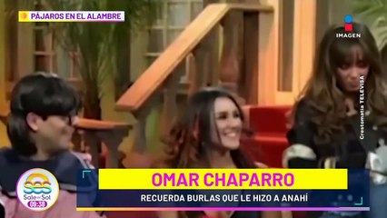 "Fui un p*ndejo" Omar Chaparro REACCIONÓ a las burlas que hizo a Anahí en su programa