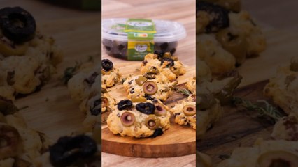 Des cookies salés aux olives Croc’Frais ! 