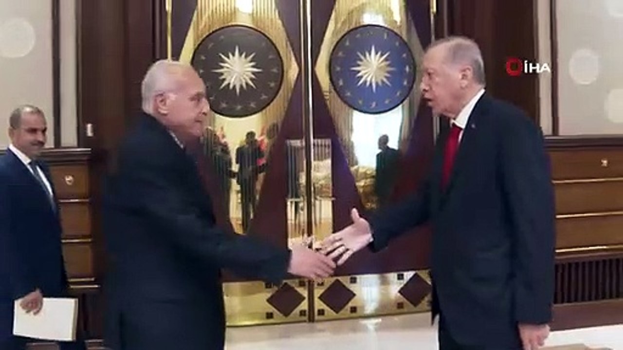 Cumhurbaşkanı Erdoğan, Cezayir Dışişleri Bakanı Attaf'ı kabul etti