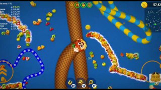 Worms Zone © 2.8M + Score Best Kill Ever World Record Top 01 Pro Never Stop Running Play