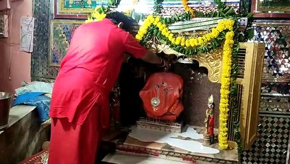 पुष्य अभिषेक के साथ मोती डूंगरी गणेशजी के जन्मोत्सव शुरू