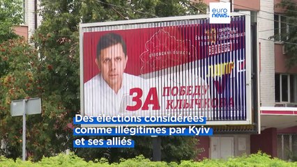Elections locales en Russie et dans l'Est ukrainien occupé : Kyiv dénonce un scrutin "illégal"