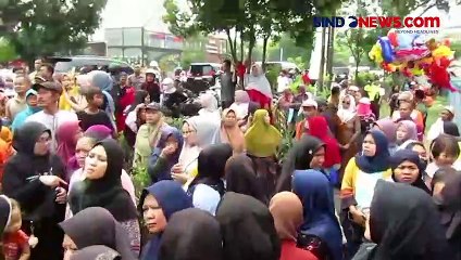 Pembagian Sembako di Bogor oleh Presiden Jokowi Diwarnai Kericuhan