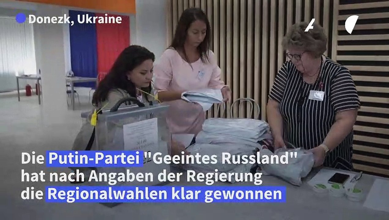 Moskau: Putin-Partei siegt bei Regionalwahlen in Russland