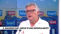 Michel Onfray : «La France c’est 50% de gens qui n’ont pas voté et qui ne sont pas représentés par ce monsieur. C’est plein de gens qui ont voté pour lui sous prétexte d’anti-fascisme»