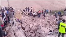 Los bomberos españoles que buscan supervivientes en el terremoto de Marruecos