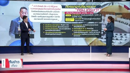 จับตาแถลงนโยบาย รัฐบาลเศรษฐา1 | เนชั่นทันข่าวเที่ยง | 11 ก.ย. 66 | PART 3