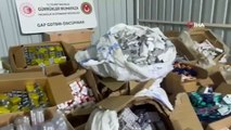 Öncüpınar Sınır Kapısı'nda 25 milyon liralık kaçak ilaç ve elektronik eşya yakalandı