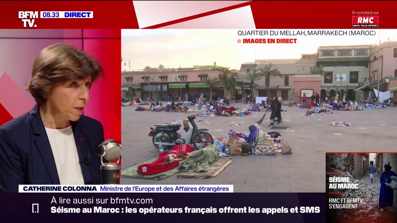 Catherine Colonna: "Nous nous tenons à la dispo...