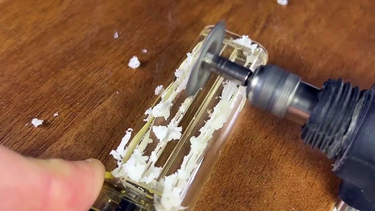 How To Turn A Gas Lighter into a practical refillable lighter