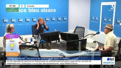 Abdel Aziz Manar   Président de l'union des associations marocaines d'Alsace-Lorraine