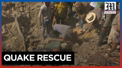 Rescue workers seek survivors in Morocco quake