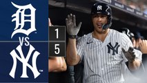 Resumen Tigres de Detroit vs Yankees de Nueva York / MLB 05-09-2023
