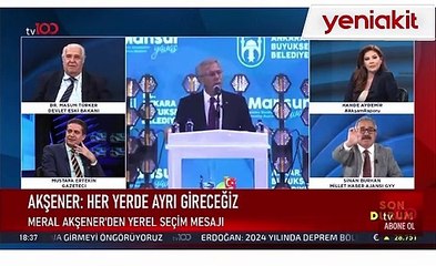 Canlı yayında Ankara tartışması! 'Yavaş 1 metre dahi metro hattı yapmadı'
