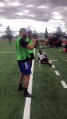 Match amical à Gonesse