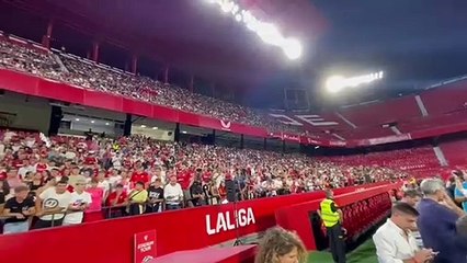 A punto de salir Ramos al campo